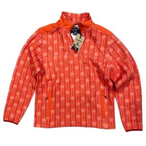 Chubbies Quarter Zip‎ Pullover The Radiant Trail Quilted Patterned Sweater